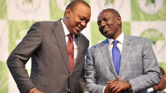 rais uhuru Kenyatta na naibu wake