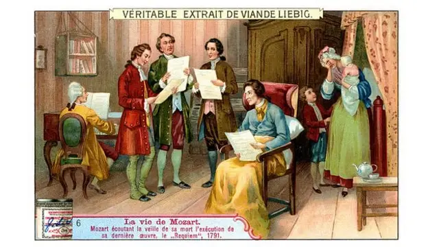 Publicidad para el extracto de carne