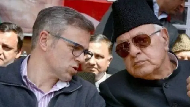 ఒమర్ అబ్దుల్లా, ఫరూక్ అబ్దుల్లా