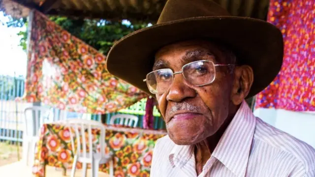 Mauro Melo, morador do Quilombo Mesquita