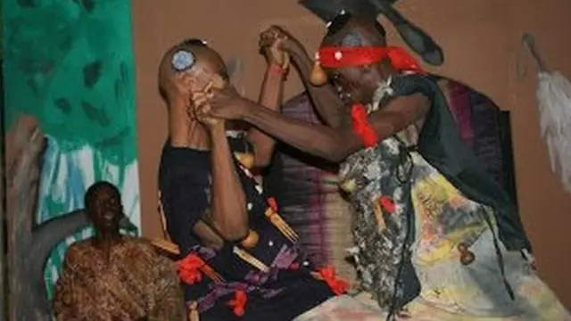 Gbọnka ati Timi n ja