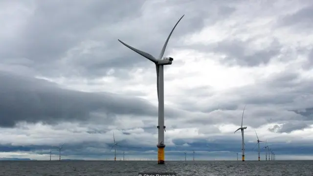 Turbin angin, Inggris