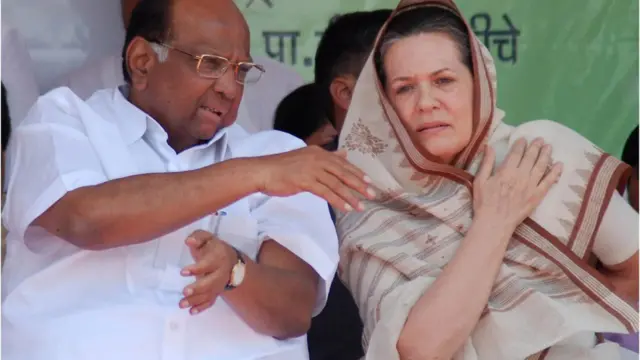 शरद पवार, सोनिया गांधी