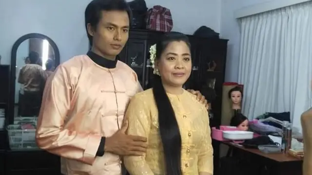 အဓိကသရုပ်ဆောင် ကျော်ကျော်မျိုးနဲ့ ဇာခြည်လင်း