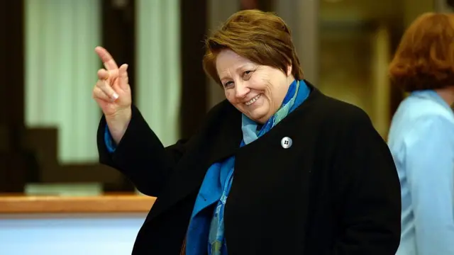 Лаймдота Страуюма - премьер-министр Латвии с 2014 по 2016 год.