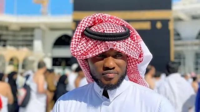 Aworan Mustpha Solagbade ni Umrah