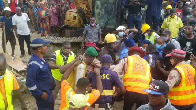 Lagos Collapse building