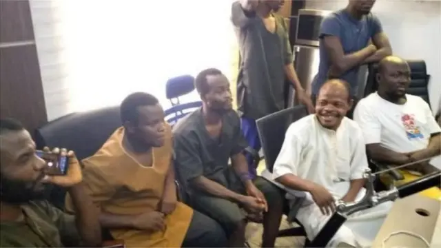 Amugbalẹgbẹ Sunday Igboho mẹjọ ti DSS kọkọ tu silẹ