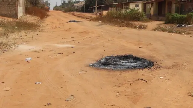 Aworan oju ibi ti wọn sun Kabiyesi mọlẹ si