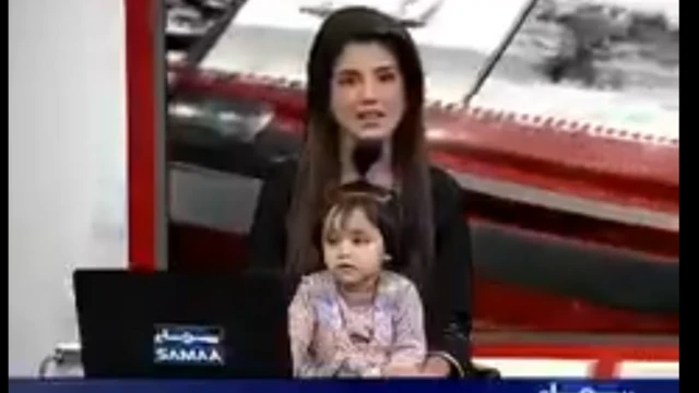 телеведущая на пакистанском канале