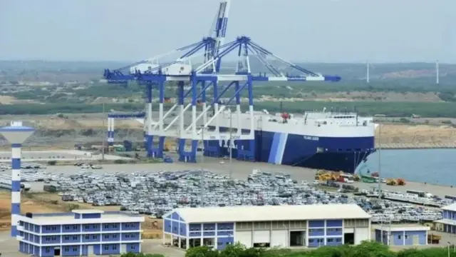 चीन, श्रीलंका, भारत, सामरिक, बंदर