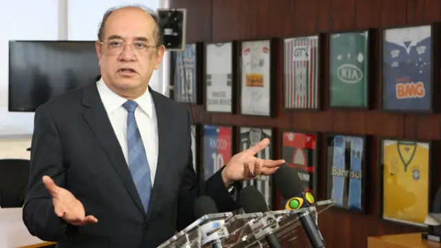 O ministro Gilmar Mendes