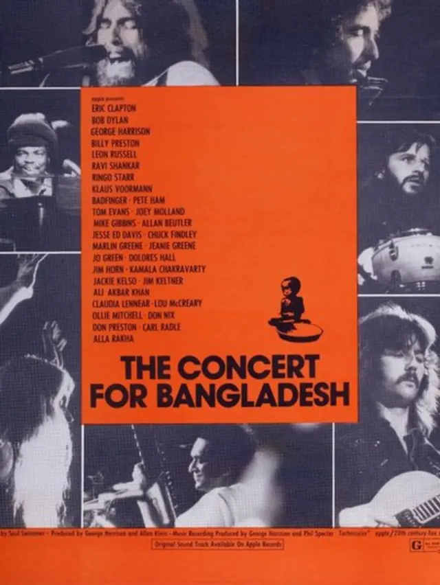 কনসার্ট উপলক্ষে করা পোস্টার