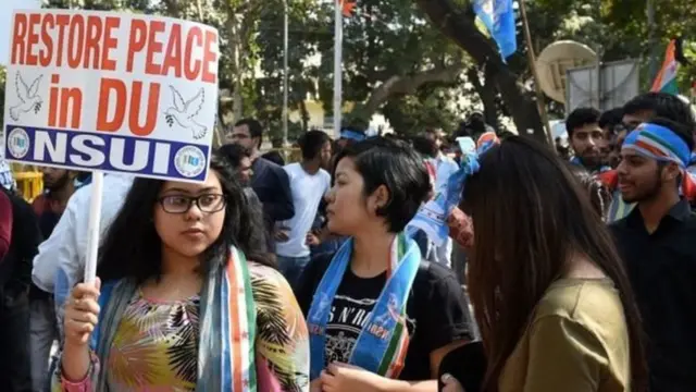 विद्यापीठात अनेक आंदोलनं झाली आहेत