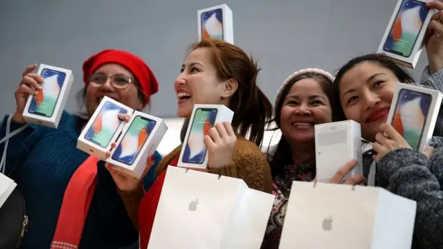 એપલના નવા ફોનનો ફોટોગ્રાફ