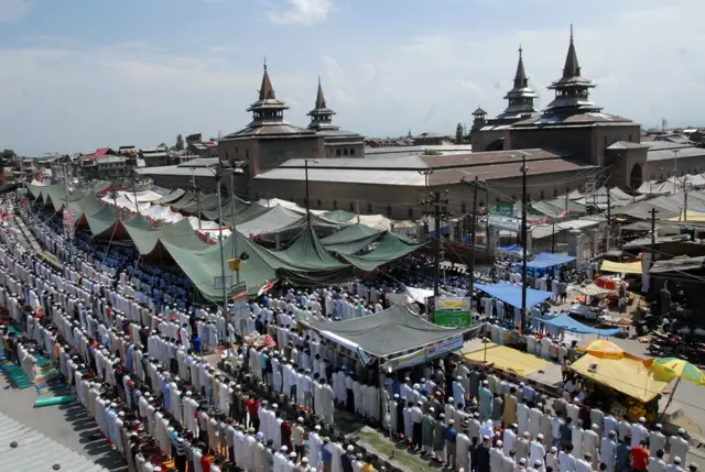 श्रीनगर, नौहट्टा, डाउनटाउन इलाका