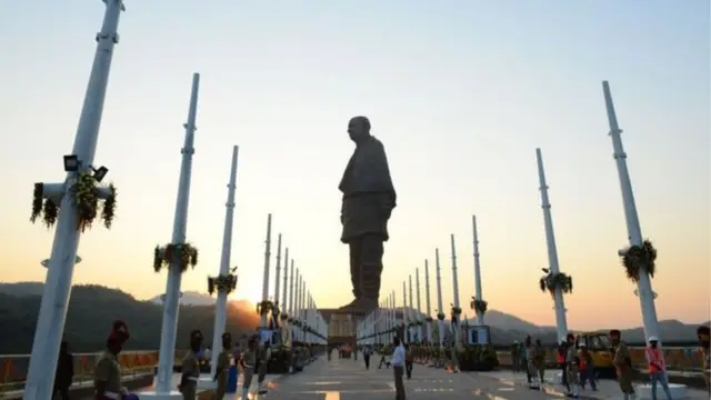 Narendra Modi, minisitiri w'intebe w'Ubuhinde, yavuze ko iyi "shusho y'ubumwe" izakurura ba mukerarugendo