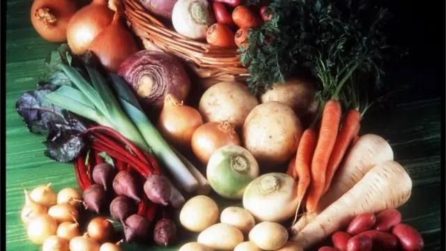 زیر زمین اگنے والی سبزیاں