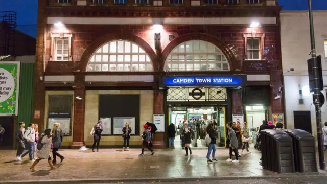 卡姆登线夜班地铁