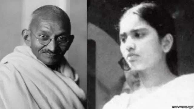 महात्मा गांधी आणि मनु गांधी