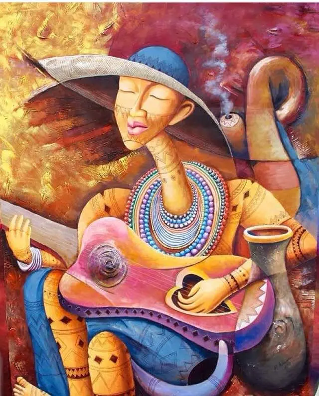 Picha aliyechora Masoud Kibwana