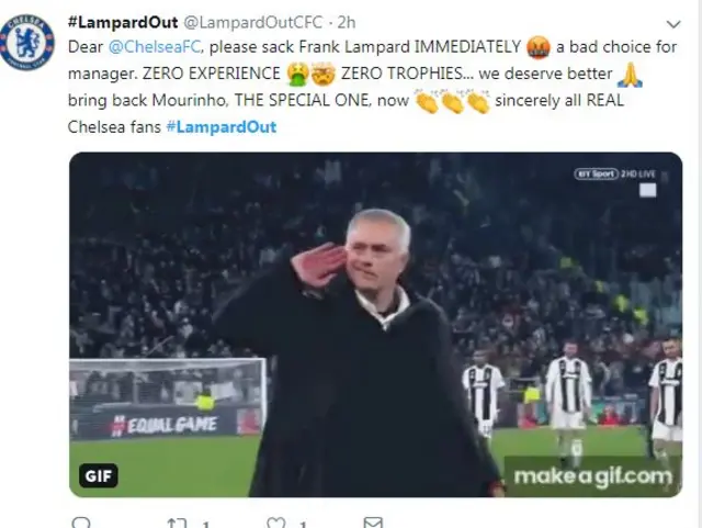 Onye chọrọ Mourinho