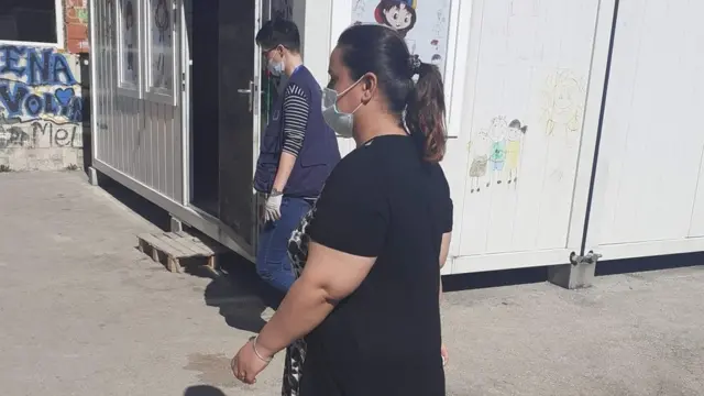 Rozhan in Bihac refugee camp