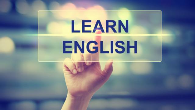 Английский язык. заставка подкаста Learn English (проект Би-би-си "Уроки английского, тесты, викторины, лайфхаки")