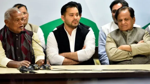 इससे पहले जीतन राम मांझी ने आरजेडी से भी हाथ मिलाया था