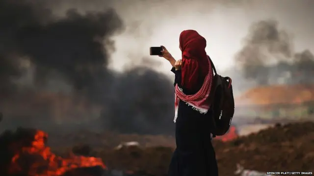 ਯੇਰੋਸ਼ਲਮ ਵਿੱਚ ਅਮਰੀਕੀ ਸਫ਼ਾਰਤਖਾਨੇ ਦੇ ਵਿਰੋਧ ਵਿੱਚ ਫਲਸਤੀਨੀਆਂ ਵੱਲੋਂ ਮੁਜ਼ਾਹਰੇ ਹੋਏ