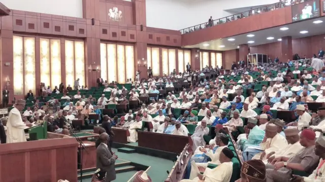 Aarẹ niwaju igbimọ apapọ ile aṣofin apapọ Naijiria