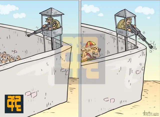 අවන්ත ආටිගලගේ කාටූනයක්