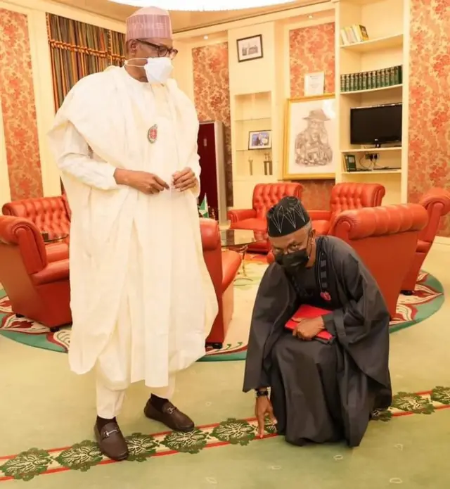 President Buhari and Govnor El-rufai