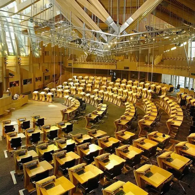 Зал парламента Шотландии