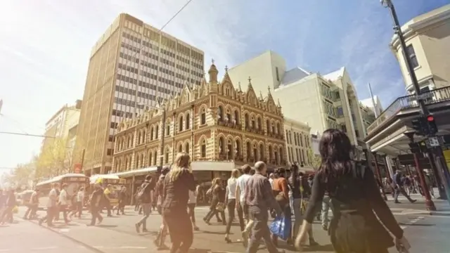 Mji wa Australia wa Adelaide