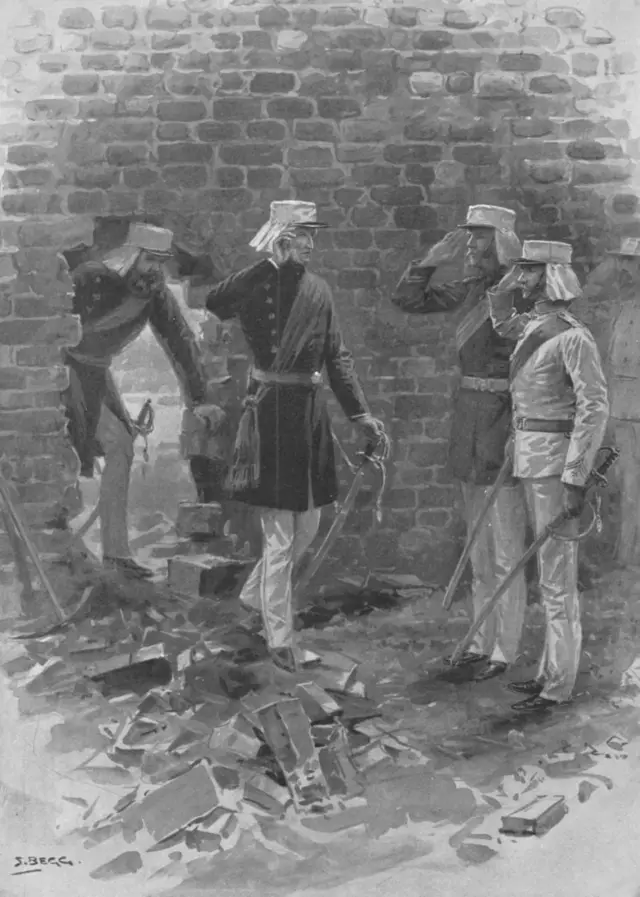 કૅંપબિલ અને આઉટરેમ રેસિડન્સીમાં પ્રવેશતાં