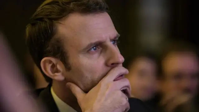 Emmanuel Macron, presidente de Francia