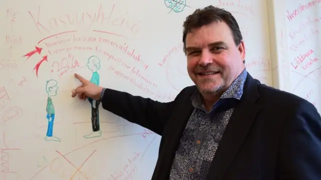 Хаухо мектебинин завучу Пекка Пааппанен реформалардын болушун жактайт