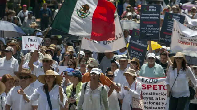 Protesta Ciudad de México