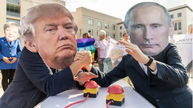 ডোনাল্ড ট্রাম্প অথবা ভ্লাদিমির পুতিন প্রতীকী ছবি