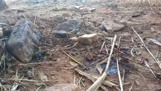 જ્યાં પતિ જીવતો બૉમ્બ બની પત્નીને ભેટ્યો એ ઘટનાસ્થળ