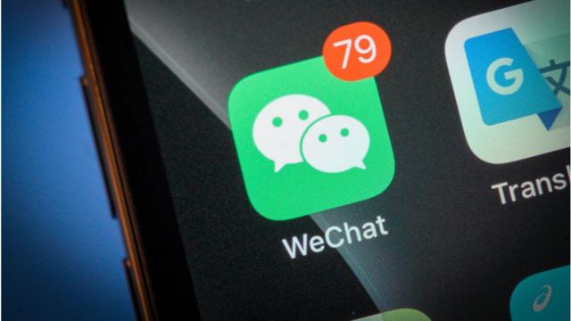 Telalotofacil como jogarsmartphone mostrando notificações no aplicativo WeChat