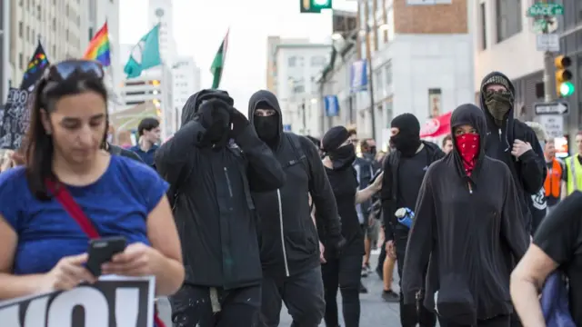 Протесты в США