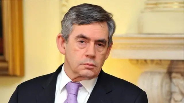 گوردون براون در زمان حمله به عراق وزیر دارایی بود