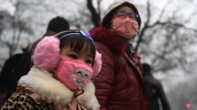 Shijiazhuang, Hebei, kabut