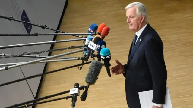 AB'nin Brexit başmüzakerecisi Michel Barnier,