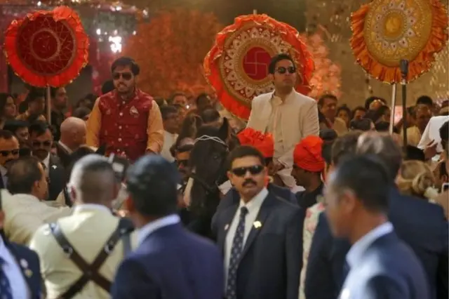 ముకేశ్ కుమార్తె వివాహం