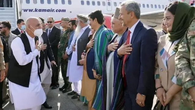 Афғонистон президенти Мозори Шарифда