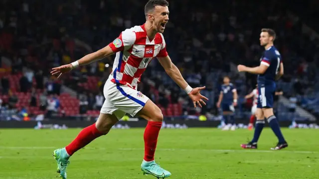 ایوان پریشیچ به دلیل ابتلا به کرونا بازی کرواسی مقابل اسپانیا را از دست داد