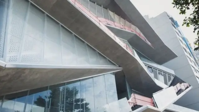 Fachada da nova sede do MIS-RJ